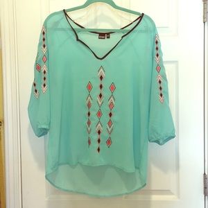 Cruel Girl Sheer Top